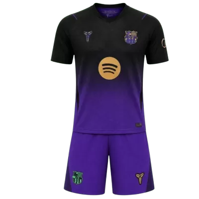 Kids Barcelona Away Custom Soccer Kits 2026/27 - bestsoccerstore