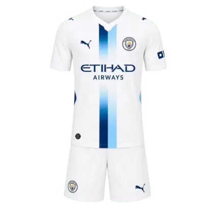Kids Manchester City Third Away Custom Soccer Kits 2026/27 - bestsoccerstore