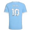 Manchester City CHERKI #10 Custom Player Version Home Soccer Jersey 2026/27 - bestsoccerstore