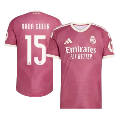Real Madrid ARDA GÜLER #15 Custom Player Version Third Away Soccer Jersey 2026/27 - bestsoccerstore