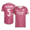 Real Madrid BELLINGHAM #5 Custom Player Version Third Away Soccer Jersey 2026/27 - bestsoccerstore