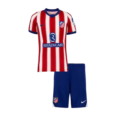 Kids Atletico Madrid Home Custom Soccer Kits 2026/27 - bestsoccerstore