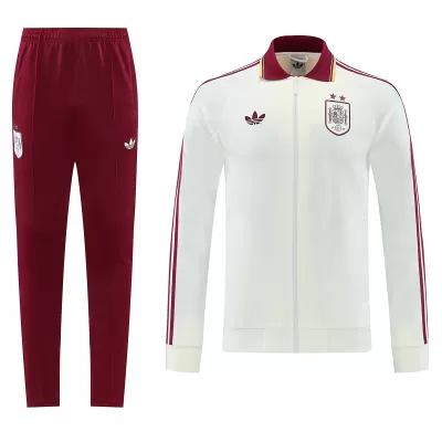 Spain Soccer Training Tracksuit 2026 White - bestsoccerstore
