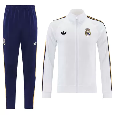 Real Madrid Soccer Training Tracksuit 2026/27 White - bestsoccerstore