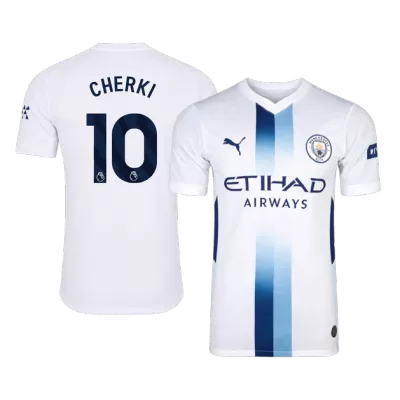 Manchester City CHERKI #10 Custom Player Version Third Away Soccer Jersey 2026/27 - bestsoccerstore