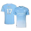 Manchester City ENZO #17 Custom Player Version Home Soccer Jersey 2026/27 - bestsoccerstore