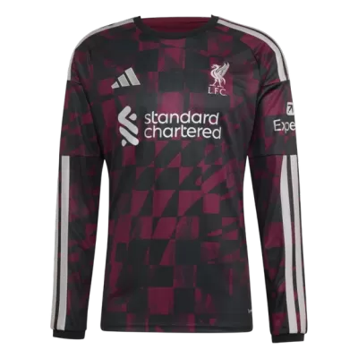 Liverpool Long Sleeve Jersey Third Away Football Shirt 2026/27 - bestsoccerstore