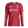 Liverpool Home Custom Player Version Long Sleeve Soccer Jersey 2026/27 - bestsoccerstore