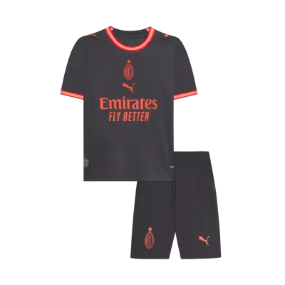 Kids AC Milan Third Away Custom Soccer Kits 2026/27 - bestsoccerstore