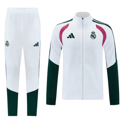 Real Madrid Soccer Training Tracksuit 2026/27 White - bestsoccerstore