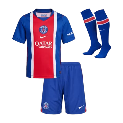 Kids PSG Home Custom Full Soccer Kits 2026/27 - bestsoccerstore