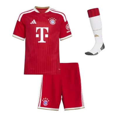 Kids Bayern Munich Home Custom Full Soccer Kits 2026/27 - bestsoccerstore