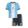 Kids Argentina MESSI #10 Farewell Soccer Kits 2026 - bestsoccerstore