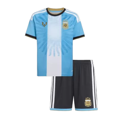 Kids Argentina x Messi Farewell Custom Soccer Kits 2026 - bestsoccerstore