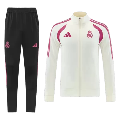 Real Madrid Soccer Training Tracksuit 2026/27 White - bestsoccerstore