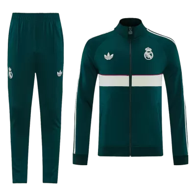 Real Madrid Soccer Training Tracksuit 2026/27 Green - bestsoccerstore