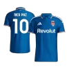 Como 1907 Nico Paz #10 Soccer Jersey Home Custom Shirt 2026/27 - bestsoccerstore