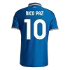 Como 1907 Nico Paz #10 Soccer Jersey Home Custom Shirt 2026/27 - bestsoccerstore