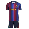 Kids Barcelona x Golf Wang Home Custom Soccer Kits 2026/27 - bestsoccerstore
