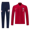 Atletico Madrid Soccer Training Tracksuit 2026/27 Red - bestsoccerstore
