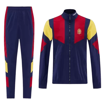 Spain Soccer Training Tracksuit 2026 Navy - bestsoccerstore